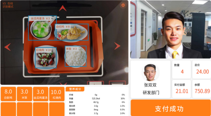 智慧食堂Face ID技術